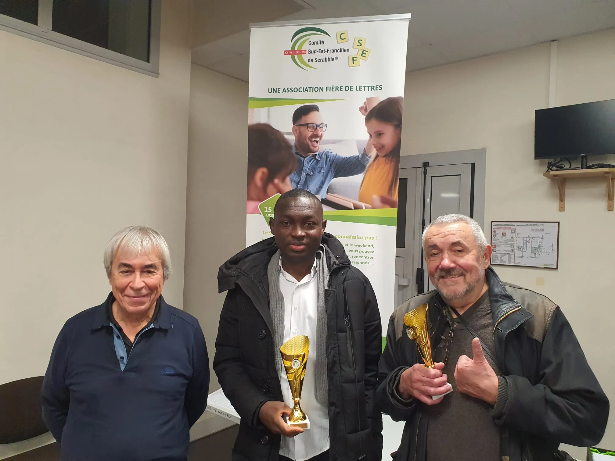 Le podium